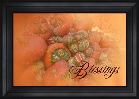 Framed Blessings Print