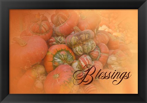 Framed Blessings Print
