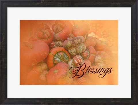 Framed Blessings Print