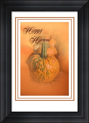 Framed Happy Harvest Print