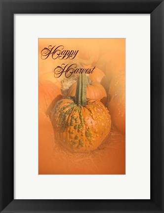 Framed Happy Harvest Print