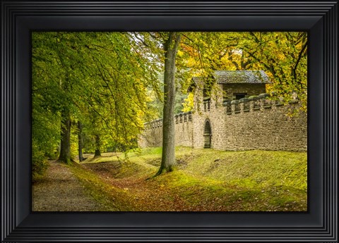 Framed Saalburg Guard House Print