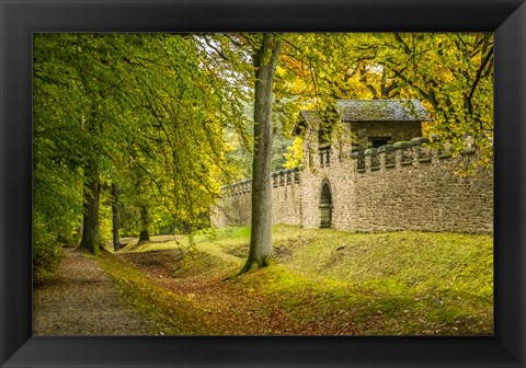 Framed Saalburg Guard House Print