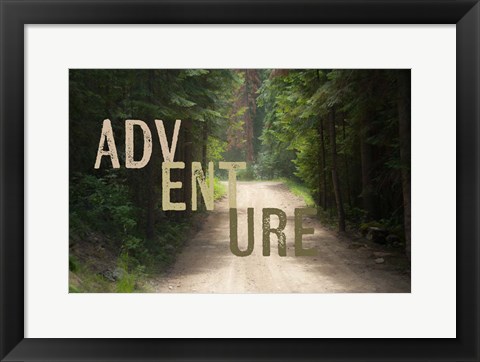 Framed Adventure Print