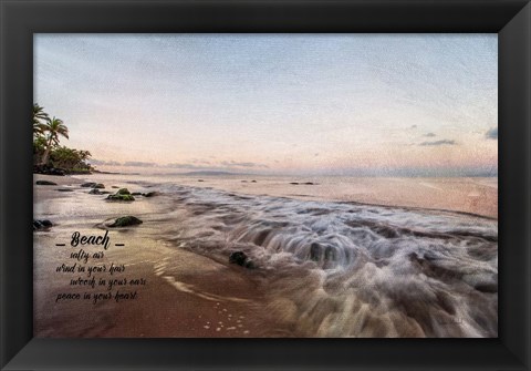 Framed Beach Print