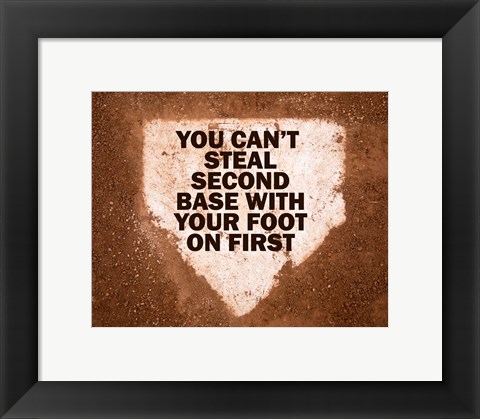 Framed Second Base Print