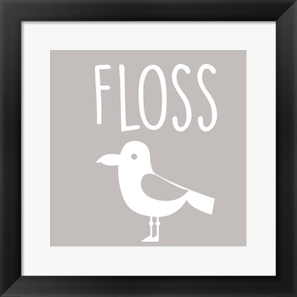 Framed Sea Creatures-Floss Print