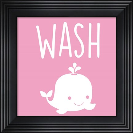 Framed Sea Creatures-Wash Print
