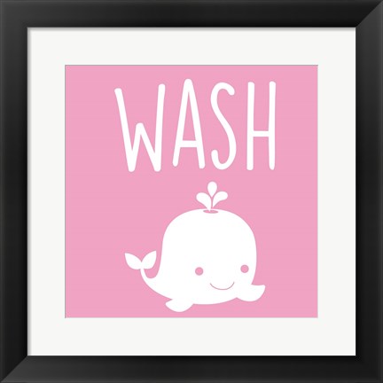 Framed Sea Creatures-Wash Print