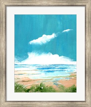 Framed Seascape VIII Print