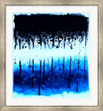 Framed Blue Divinity Print