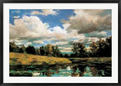 Framed Secret Pond Print