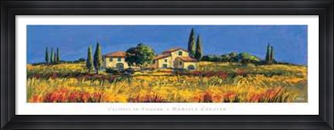 Framed Casolare in Toscana Print