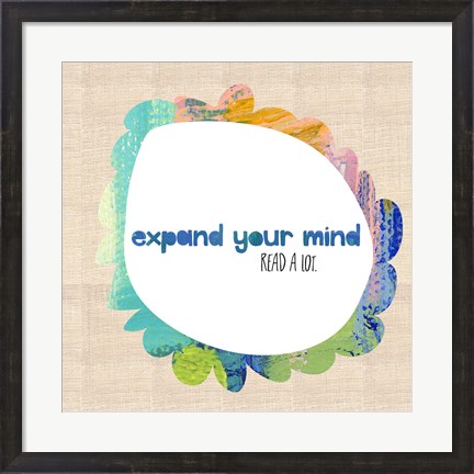 Framed Expand Your Mind Print