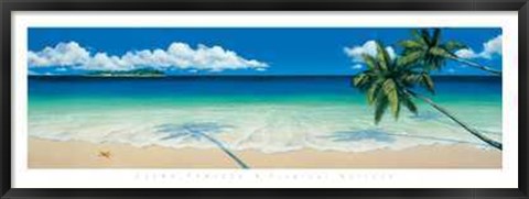 Framed Elena Panizza - Tropical Horizon Size 54.5x19.25 Print