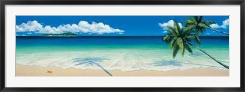 Framed Elena Panizza - Tropical Horizon Size 54.5x19.25 Print