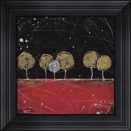 Framed Crimson Eve Print