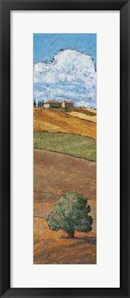 Framed Casale Sul Colle Print