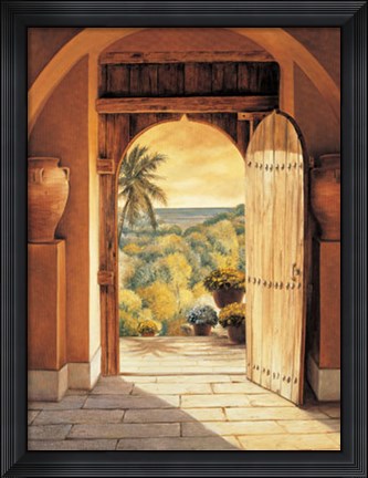 Framed Mar Vista Print
