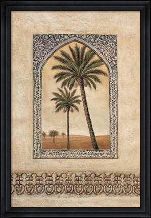 Framed Desert Wind II Print