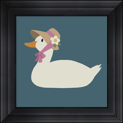Framed Duck Family Mom Print