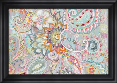 Framed Boho Japonais Crop Print