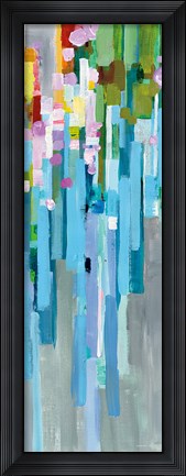 Framed Rainbow of Stripes II Print