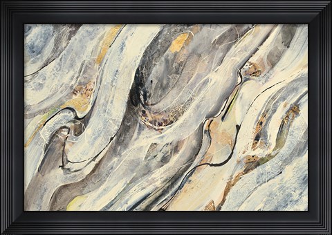 Framed Golden Falls Print