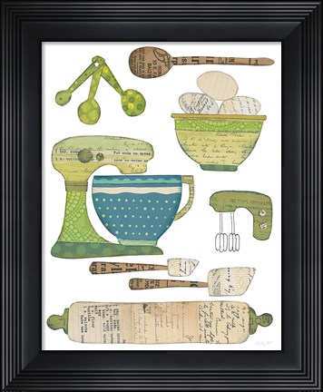 Framed Cook Kitchen I Print