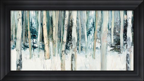 Framed Winter Woods III Print