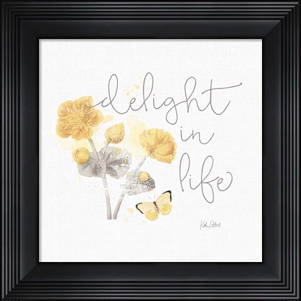 Framed Sunny Day VI Print