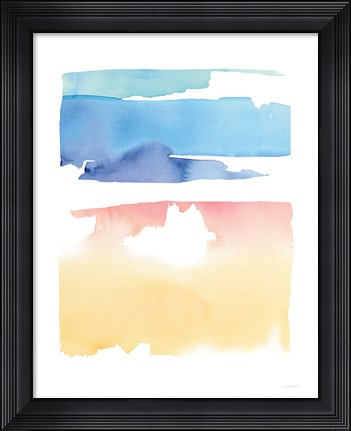 Framed Waterslide Merger Print