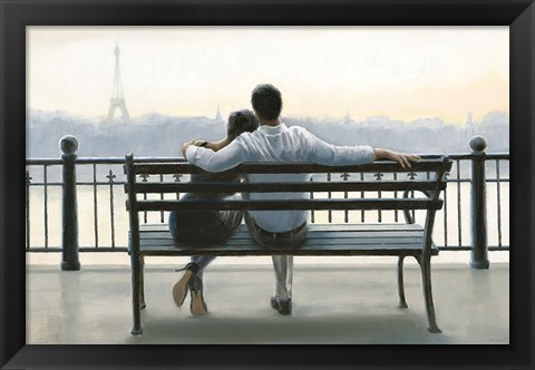 Framed Parisian Afternoon Print