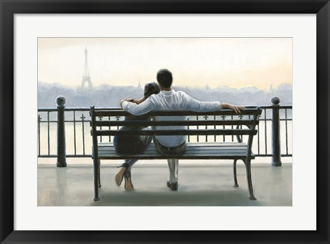 Framed Parisian Afternoon Print