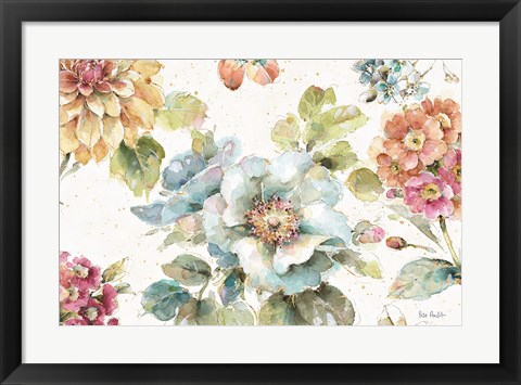 Framed Country Bloom I Print