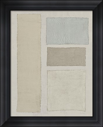 Framed Painted Weaving III FB Print