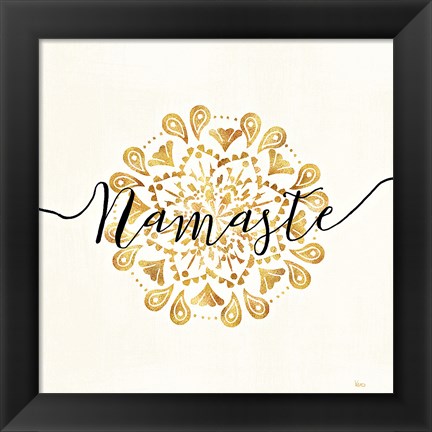 Framed Namaste I Print