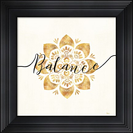 Framed Namaste IV Print