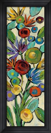 Framed Confett Floral II Print