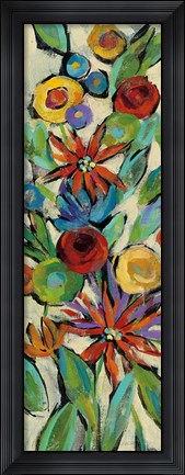 Framed Confetti Floral III Print