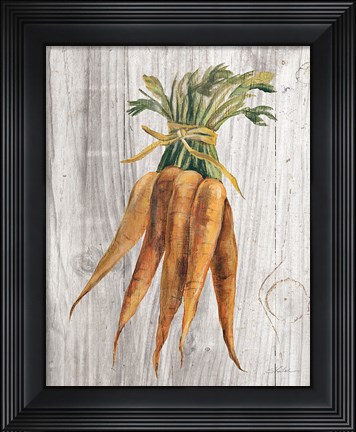 Framed Market Vegetables I Print