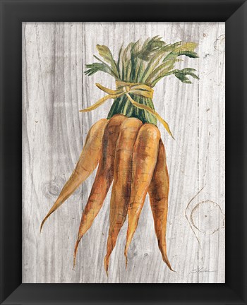 Framed Market Vegetables I Print