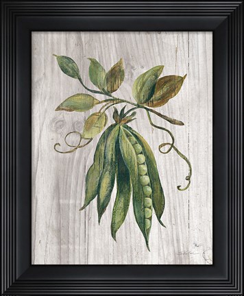 Framed Market Vegetables II Print