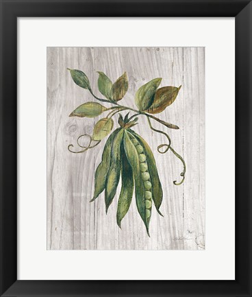 Framed Market Vegetables II Print