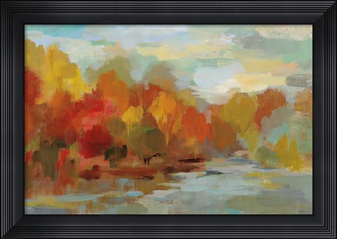 Framed October Dreamscape Crop Print