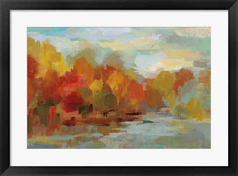 Framed October Dreamscape Crop Print