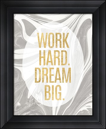 Framed Lets Go for the Gold II Print