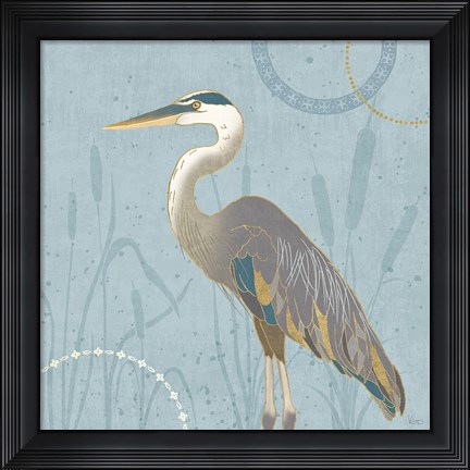 Framed By the Shore III Print