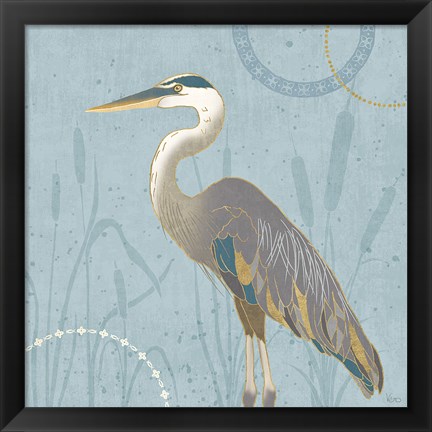 Framed By the Shore III Print