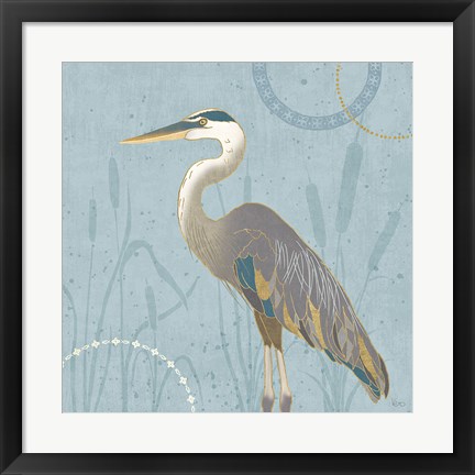 Framed By the Shore III Print